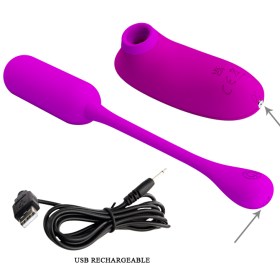 Vibrator za G tačku i klitoris Curupira    BI 14872W-6